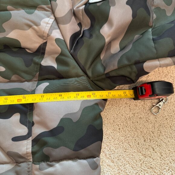 Arctic Expedition Horizontal Quilted Hybradown Down Coat‎ Hunter Camo XS - Picture 6 of 10
